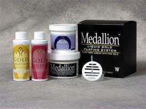 DELUXE LIQUID GOLD PLATING SYSTEM JEWELRY IMMERSION KIT, GOLD PLATING 