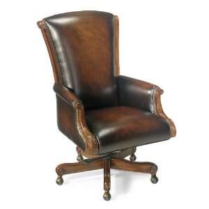  Marlan Seating Traditional Executive Full Leather Swivel 