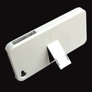   Snap On Hard Case Cover with Stand for iPhone 4 4G 