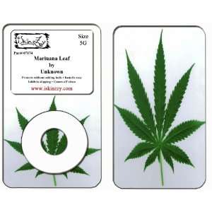  Marijuana Leaf Ipod Classic 5G Skin Cover 