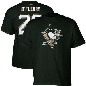   Pittsburgh Penguins #29 Ofleury Irish Player T Shirt   Green Sports