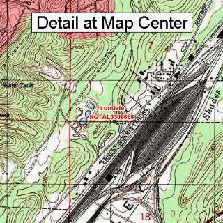 USGS Topographic Quadrangle Map   Irondale, Alabama (Folded/Waterproof 
