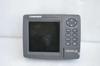 Lowrance LMS 525C GPS Receiver Sonar Fishfinder with LGC 3000 Antenna 