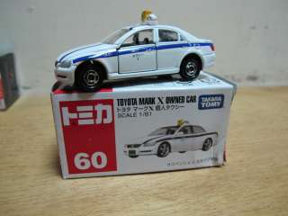 60 Toyota Reiz Mark X Japan taxi toy car 1/61 tomica  