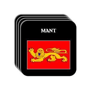  Aquitaine   MANT Set of 4 Mini Mousepad Coasters 