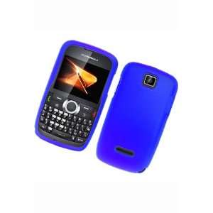  Motorola WX430 Theory Rubberized Shield Hard Case   Blue 