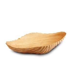  Scalloped Mango Wood Serving Dish   2850