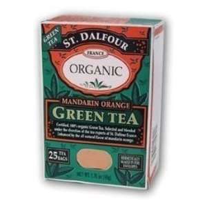   Dalfour Green Tea Organic Mand. Orange 25 Ct