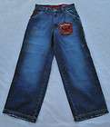 NEW Boys JNCO Blue Denim Jeans Vintage Skater Crown Pants 14 XLarge 