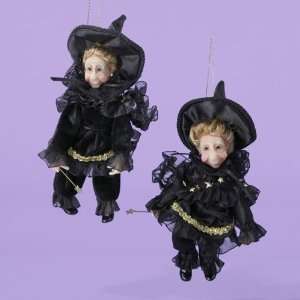  Pack of 6 Jacqueline Kent Decorative Witches of Kent Halloween 
