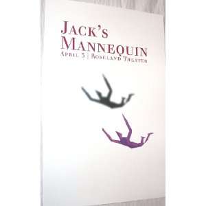  Jacks Mannequin Poster   Concert . The Glass Passenger 