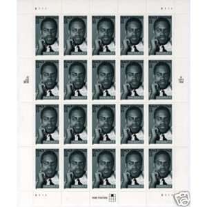  Malcolm X pane of 20 x 33 cent U.S. Postage Stamps 1998 