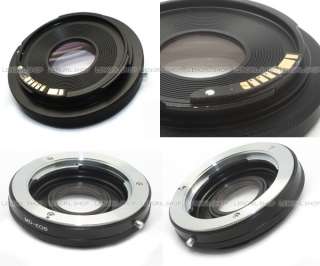 EMF AF Minolta MD Lens to Canon EOS EF Mount Adapter With glass For 