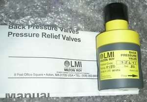 Back Pressure Valve LMI Milton Roy 35641 0150 NOS New  