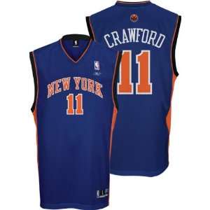 Jamal Crawford Blue Reebok NBA Replica New York Knicks Jersey