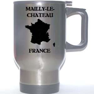  France   MAILLY LE CHATEAU Stainless Steel Mug 