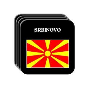  Macedonia   SRBINOVO Set of 4 Mini Mousepad Coasters 