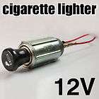 12V Socket Auto Cigaret + Base Car Vehicle Cigarette Lighter