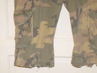 Womens JORDACHE Camoflage Capri Cargo Pants Plus Size 19 / 20  