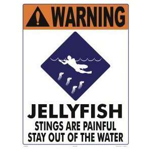  Sign Warning Jellyfish 6614Wd1824E