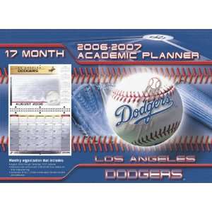  Los Angeles Dodgers 8x11 Academic Planner 2006 07 Sports 