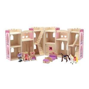  Fold & Go Princess Castle Toys & Games