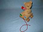 Learning Curve and Eden Bear Musical Pull Toy 2002