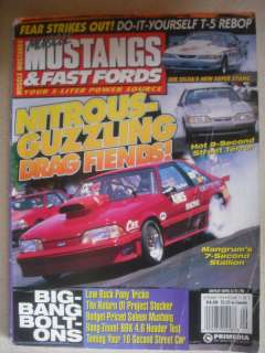 MUSCLE MUSTANGS & FAST FORDS MAGAZINE September 1998  