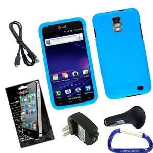  Gizmo Dorks Hard Cover Case (Light Blue) with Charger 