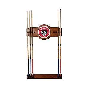  University of New Mexico Wood & Mirror Wall Cue Rack 