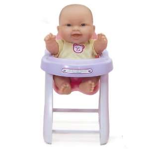  JC Toys Lots to Love Doll with High Chair (Expressions 