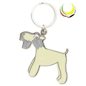  BEIGE SCHNAUZER Keychain 