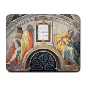   Christ Asa Josaphat Joram By Michelangelo Mouse Pad