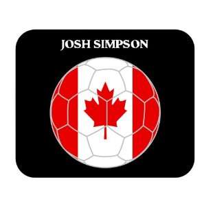 Josh Simpson (Canada) Soccer Mouse Pad