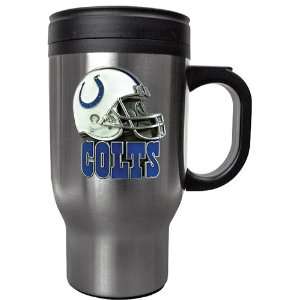   American Indianapolis Colts Helmet Logo Stainless Steel Travel Mug