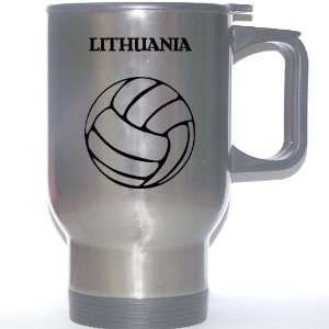  Lithuanian Volleyball Stainless Steel Mug   Lithuania 