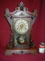 Antique Waterbury Parlor/Kitchen Clock 8 Day Nice  