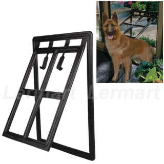 Safety Large Medium Dog Pet Plastic Door for Screen Doors Window 