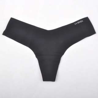 LA SENZA Barely there Seamless low rise thong Black XL  