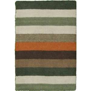  20 x 30 Green Hand Tufted Wool Gabbeh Rug Furniture 