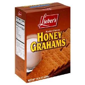 Liebers, Cookie Graham Honey, 14.4 Ounce (12 Pack)  