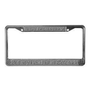  Colorado Countries / regions / cities License Plate Frame 