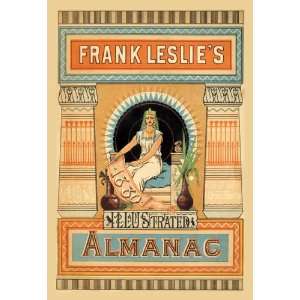  Frank Leslies Illustrated Almanac Egypt, 1880 16X24 