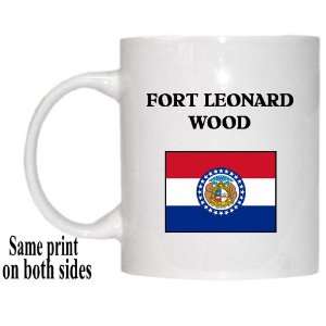  US State Flag   FORT LEONARD WOOD, Missouri (MO) Mug 
