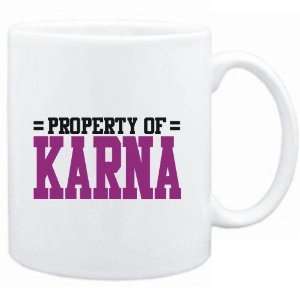    Mug White  Property of Karna  Female Names