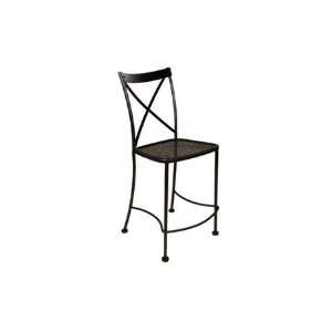  OW Lee Villa Wrought Iron Metal Side Patio Counter Stool 