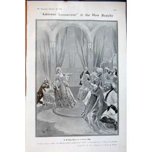   1907 French Play Adrienne Lecouvreur Royalty Theatre