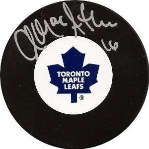 Frozen Pond Toronto Maple Leafs Clarke Macarthur Autographed Puck