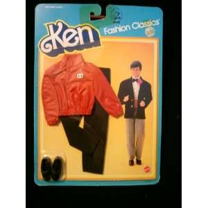    Barbies Ken Fashion Classics Red Jackt & Black Pants Toys & Games