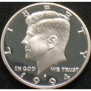  1994 Silver Kennedy Proof Half Dollar 